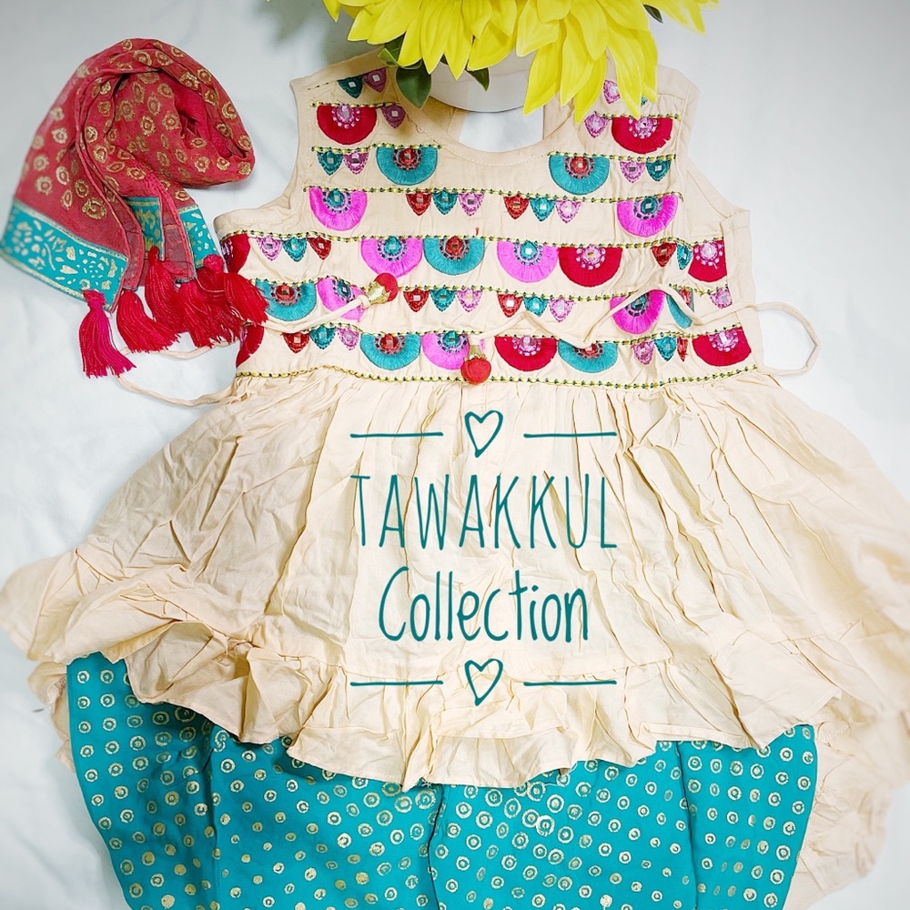Toddler girl shalwar kameez